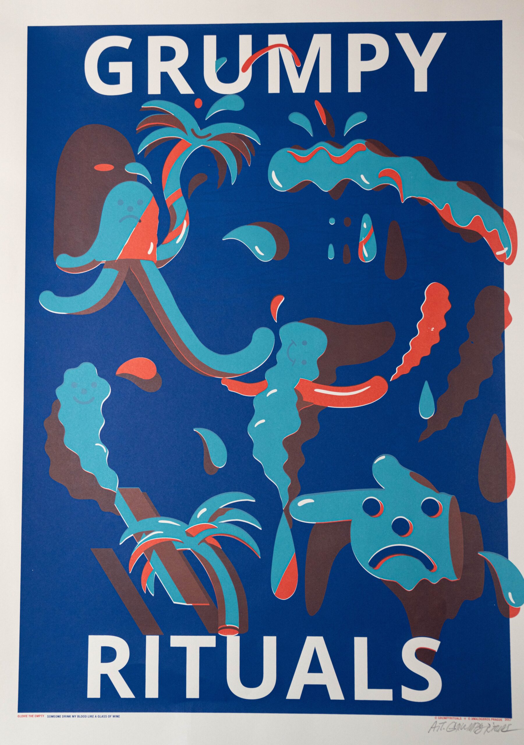 Václav Havlíček - Grumpy rituals blue